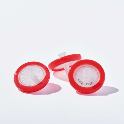 qualità  Non Sterile Hydrophilic Disc Filter HPLC Certified PTFE Syringe Filters 0.22 Micron fabbrica