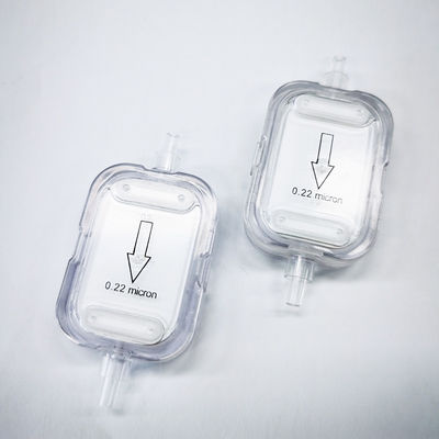 Filtro IV monouso con PES idrofilo 0,2 μm e PTFE idrofobo 0,2 μm Non sterile